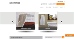 Desktop Screenshot of guruenterprises.co.in